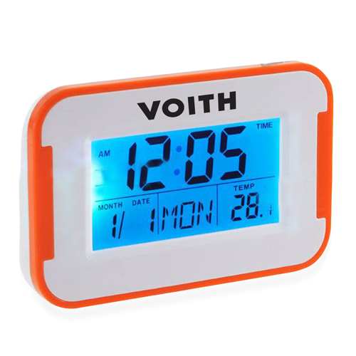 Flat Screen Alarm Desk Clock