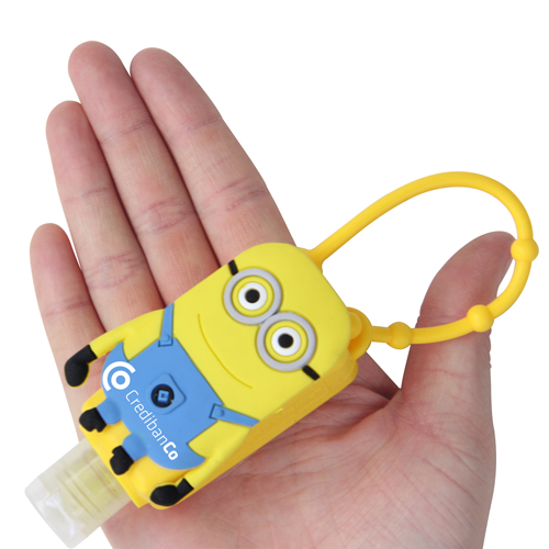 Happy Guy Hand Sanitizer With Minion Holder
