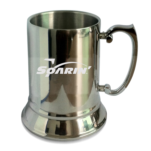 Stainless Steel Beer Mug With Handle