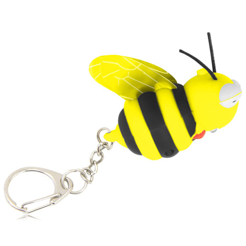 Bee Light Keychain With Sound