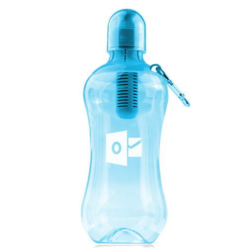 Filter Water Bottle With Carry Cap