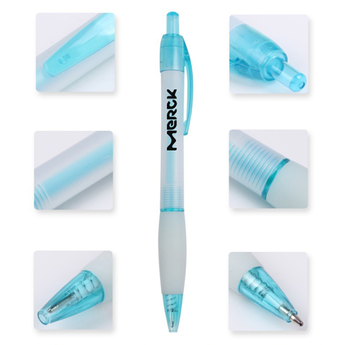 Ice Translucent Retractable Ballpoint Pen